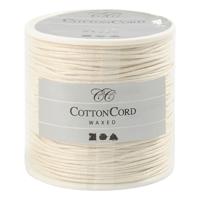 Creativ Company Katoenkoord, dikte 1 mm, off-white, 40 m/ 1 rol