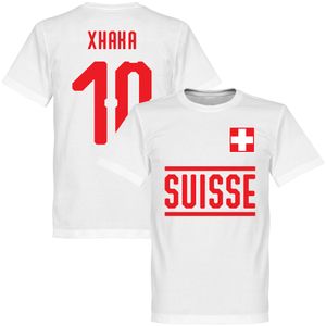 Zwitserland Xhaka 10 Team T-Shirt