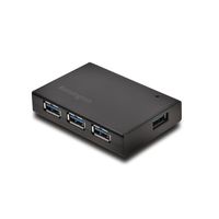 Kensington UH4000C USB 3.0 4-Port Hub & Charger — Zwart - thumbnail