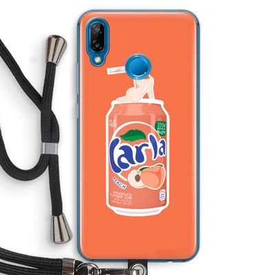 S(peach)less: Huawei P20 Lite Transparant Hoesje met koord