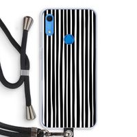 Stripes: Huawei Y6s Transparant Hoesje met koord