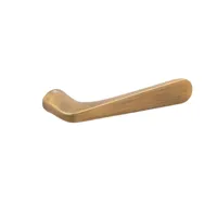 NUDA Deurkruk Pepe Brushed Goud op minimalistisch rozet