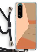 Bikini: Sony Xperia 5 III Transparant Hoesje met koord