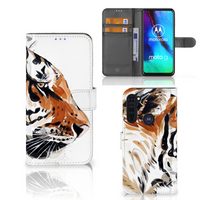 Hoesje Motorola Moto G Pro Watercolor Tiger