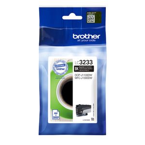 Brother LC-3233BK inktcartridge 1 stuk(s) Origineel Normaal rendement Zwart