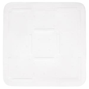 Differnz Tutus inlegmat douche - 100% PVC - anti-slip laag - 55 x 55 cm - wit