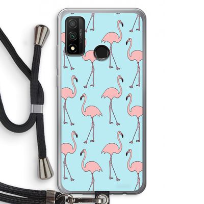 Anything Flamingoes: Huawei P Smart (2020) Transparant Hoesje met koord