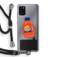 Ultra Sensitive: Samsung Galaxy A31 Transparant Hoesje met koord