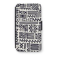 Marrakech print: iPhone X Flip Hoesje