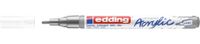 Edding 5300 acrylic marker fine permanente marker Zilver 1 stuk(s) - thumbnail