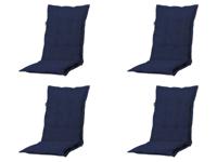 Kussen lage rug ca. 105x50 cm Panama indigo (4 stuks) Madison - Madison