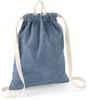 Atlantis BG642 Denim Gymsac - Light-Denim - 37 x 46 cm