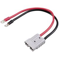 Hoogstroom-batterijstekker naar M6-ringoog TC-12195688 Zwart, Rood TRU COMPONENTS Inhoud: 1 stuk(s)