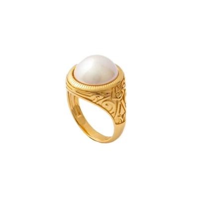 Dames ring Majorica 17218.01.1.919.010.1 Gouden