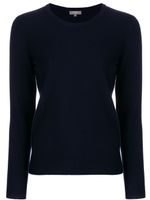 N.Peal round neck sweater - Bleu - thumbnail