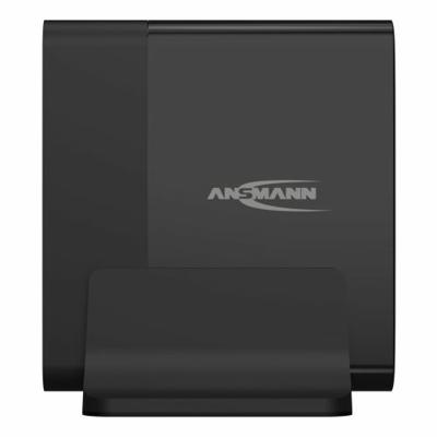 Ansmann Desktop Ladegerät mit Display DC5140PD 140W USB-oplader 140 W 2x USB-A, 3x USB-C USB PD Zwart Binnen