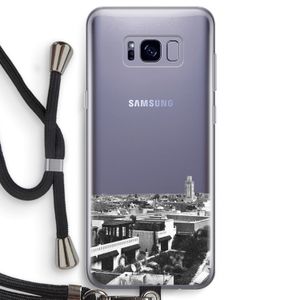 Marrakech Skyline : Samsung Galaxy S8 Transparant Hoesje met koord