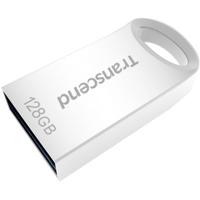 Transcend JetFlash® 710S USB-stick 128 GB Zilver TS128GJF710S USB-A 3.2 Gen 1