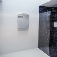 Spiegelkast Vico Cube | 60x70 cm | 1 Deur | Zonder verlichting | Marmerlook