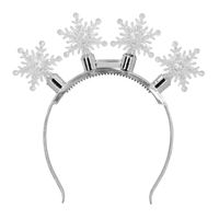 Tiara sneeuwvolkjes ijssterren met licht