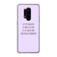 Ochtendhumeur: OnePlus 8 Pro Transparant Hoesje