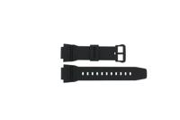 Horlogeband Casio DW-291H-1AV / AE-1500WH-1AV / W-737H-1A2V / 10600971 Rubber Zwart 18mm