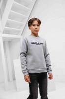 Ballin Amsterdam Embroidery Logo Sweater Kids Grijs - Maat 152 - Kleur: Grijs | Soccerfanshop