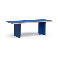 HKliving Dining Table eettafel 220x90 cm blue