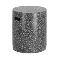 Kave Home - Jenell kruk zwart terrazzo Ø 35 cm