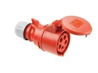 PC ELECTRIC CEE Socket 16A 5-pin rd PC ELECTRIC CEE Socket 16A 5-pin rd