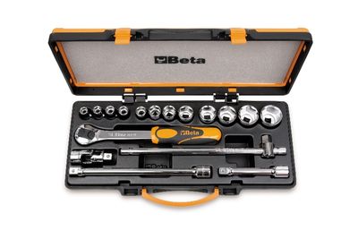 Beta Doppendoos met 12 dopsleutels en 5 toebehoren 920B/C12 - 009200932