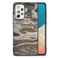 Samsung Galaxy A73 Marmeren Print Telefoonhoesje Steen