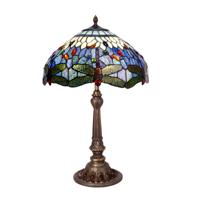 Alexandra Lighting - Grote Tafellamp Tiffany Diameter 40Cm Belle Epoque Serie