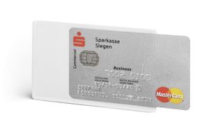 Durable RFID-beschermhoes voor ID-kaart 890319 Zilver, Transparant 3 stuk(s)