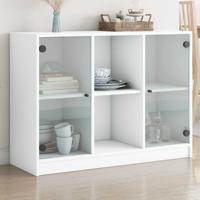 Dressoir 102x37x75,5 cm bewerkt hout wit