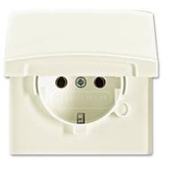 ABB 2CKA002064A0287 Apparaatinzetstuk IP44 Crème-wit, Parel-wit