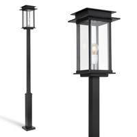 KS Verlichting Zwarte lantaarnPraag 240cm - zwart - 5771