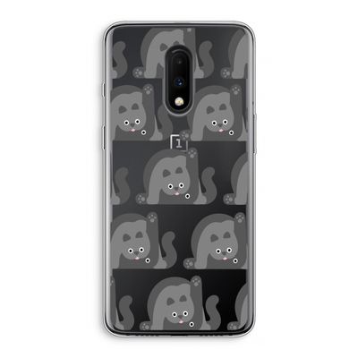 Cats: OnePlus 7 Transparant Hoesje