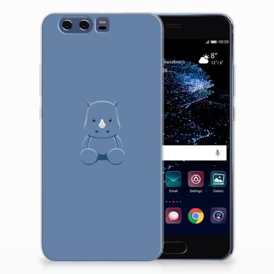 Huawei P10 Plus Telefoonhoesje met Naam Baby Rhino Huawei P10 Plus Telefoonhoesje met Naam Baby Rhino