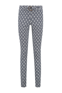 Helena Hart Female Broeken 7306mac Chino Print Mac