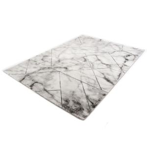 Marmer Look Vloerkleed - Vintage - Craft 23299-295 Grijs-80 x 150 cm