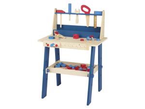 Playtive Kinderwerkbank, van echt hout