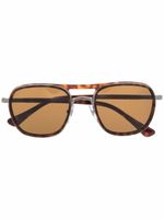 Persol lunettes de soleil à monture pilote - Marron