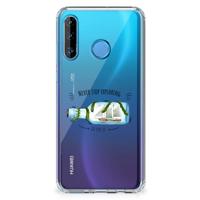 Huawei P30 Lite Stevig | Bumper Hoesje | Boho Bottle