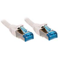 LINDY 47200 RJ45 Netwerkkabel, patchkabel CAT 6A S/FTP 20.00 m Wit 1 stuk(s) - thumbnail