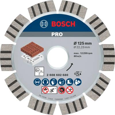 Bosch Accessories 2608602680 Bosch Power Tools Diamanten doorslijpschijf Diameter 125 mm 1 stuk(s)