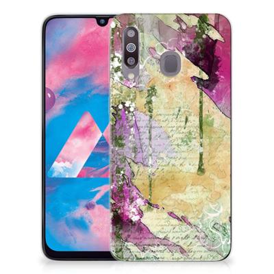 Smartphone hoesje Samsung Galaxy M30 Letter Painting