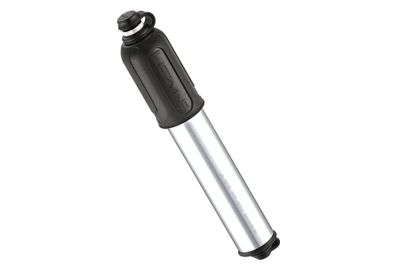 Lezyne HV Drive Small Fietspomp - Zilver Lezyne HV Drive Small Fietspomp - Zilver