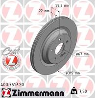 Remschijf Coat Z 400361720 - thumbnail