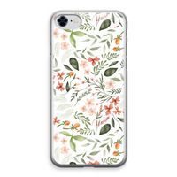 Sweet little flowers: iPhone 8 Transparant Hoesje